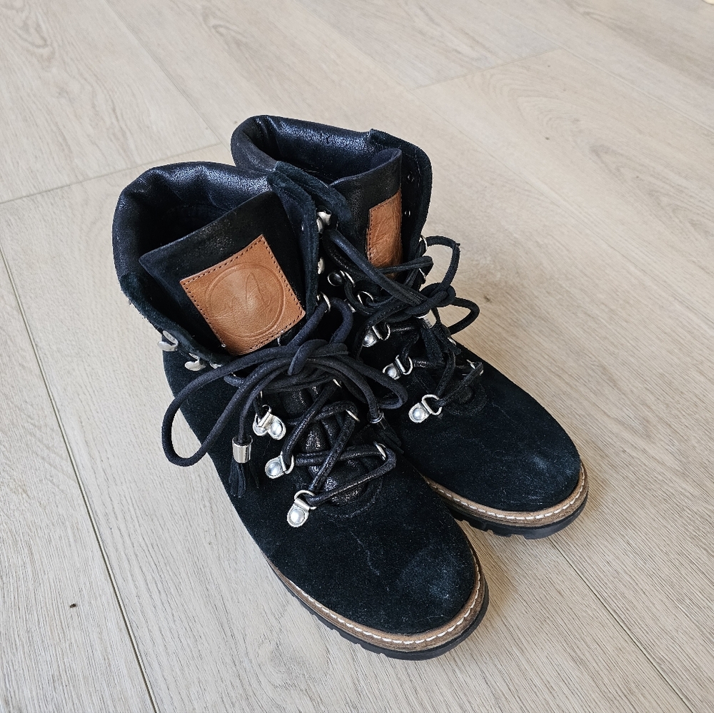 Free People x Coconuts Matisse Lug Sole Hiker Citywalk Lace Up Boots - Picture 3 of 10
